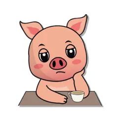 cute pig stickers - wasticker logo, reviews