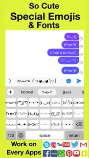 font keyboard - fonts chat iPhone Captures Décran 1