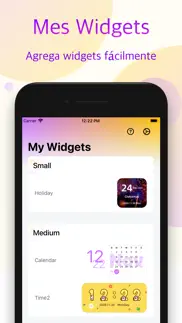 my widgets - widget, temas iphone capturas de pantalla 1