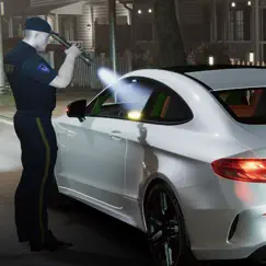 cop car police simulator chase logo, reviews