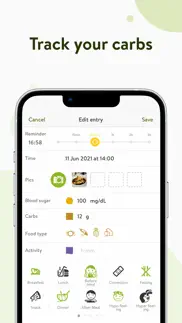 mysugr - diabetes tracker log iphone images 3