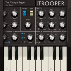 trooper synthesizer logo, reviews