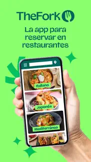 thefork - reserva restaurante iphone capturas de pantalla 1