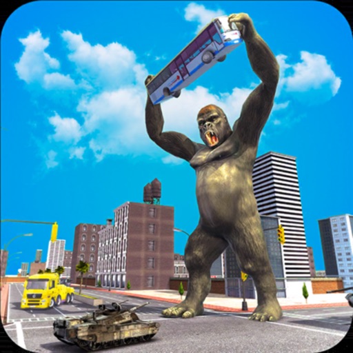Angry Gorilla City Rampage 3D app reviews download
