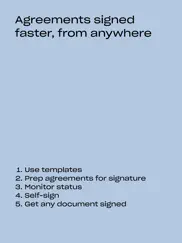 dropbox sign: document signer ipad images 1
