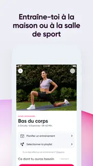 sweat: app de fitness femmes iPhone Captures Décran 4