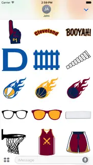 cavaliers basketball stickers iphone images 3