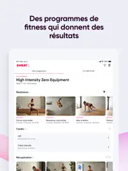 sweat: app de fitness femmes iPad Captures Décran 2