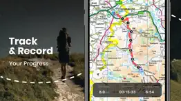 outdoors gb - offline os maps iPhone Captures Décran 3