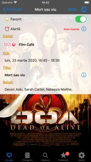 romanian tv schedule iphone capturas de pantalla 3