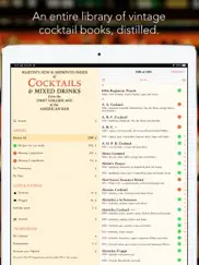 martin’s index of cocktails ipad images 1