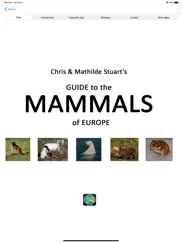stuarts european mammals ipad images 1