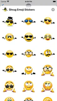 shrug emoji sticker pack iphone images 2