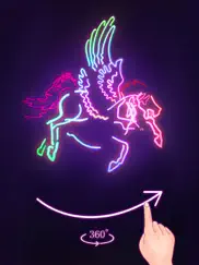 neon glow - 3d color puzzle ipad resimleri 2