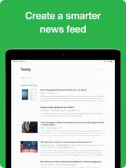 feedly - smart news reader iPad Captures Décran 2