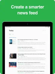 feedly - smart news reader ipad bildschirmfoto 2