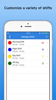 shift calendar - schedule iphone images 2