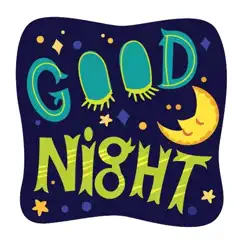 good night emoji stickers logo, reviews