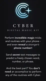 cyber magic iPhone Captures Décran 1