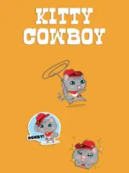 kitty cowboy stickers ipad images 1