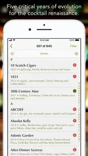 101 best new cocktails iphone capturas de pantalla 2