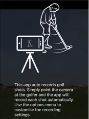golf shot camera ipad capturas de pantalla 1