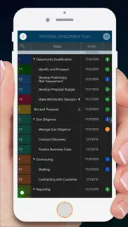 quickplan - project gantt plan iphone capturas de pantalla 2