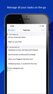 tasktask for outlook tasks iphone resimleri 1