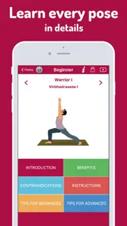 yoga app - yoga for beginners iphone images 2