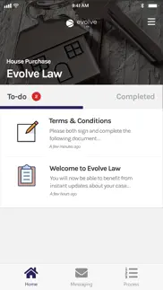 evolve law conveyancing iphone images 1