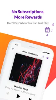 current - offline music player iPhone Captures Décran 1