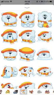 kitty bear emoji funny sticker iphone images 2
