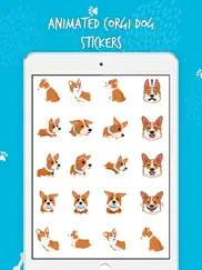 cute corgi animated emojis ipad images 3