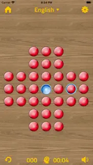 marble solitaire - peg puzzles iphone capturas de pantalla 2