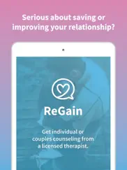 regain - couples therapy ipad images 1
