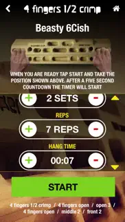 beastmaker training app iphone capturas de pantalla 3