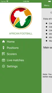 futbol africano en vivo iphone capturas de pantalla 1