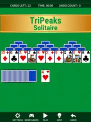 tripeaks solitaire classic. ipad images 1