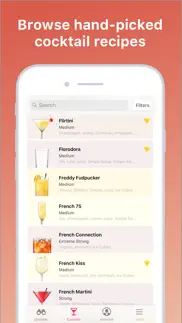 cocktail flow - drink recipes iphone images 1