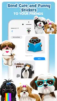 shih tzu dog emojis stickers iphone images 4