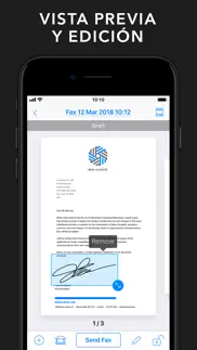 fax app. enviar fax con iphone iphone capturas de pantalla 4
