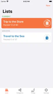 topack: trip packing checklist iphone images 1