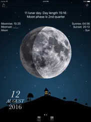 moon phases calendar and sky ipad resimleri 1