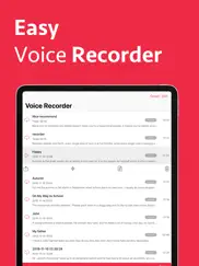 voice recorder - grabadora ipad capturas de pantalla 2