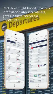 flight board & status tracker iphone images 2