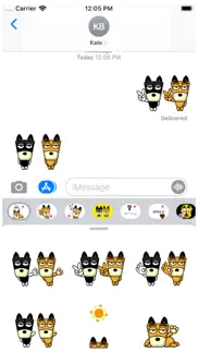 tf-dog animation 7 stickers iphone images 1