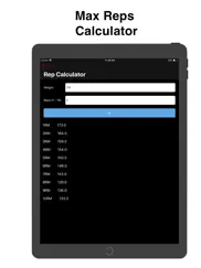 barbell loader and calculator iPad Captures Décran 3