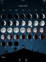 sky and moon phases calendar ipad images 3