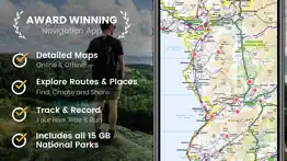 outdoors gb - offline os maps iPhone Captures Décran 1