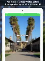 videosound - music to video iPad Captures Décran 1